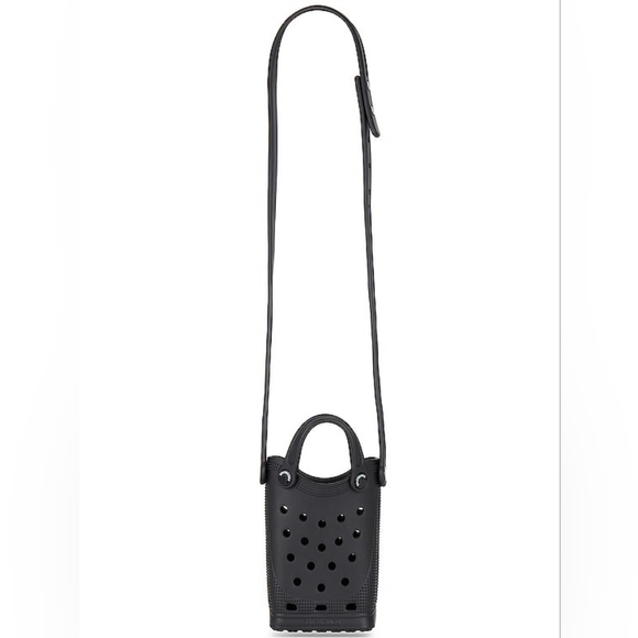 NEW BALENCIAGA X CROCS RUBBER PHONE HOLDER MINI BAG - Picture 13 of 15